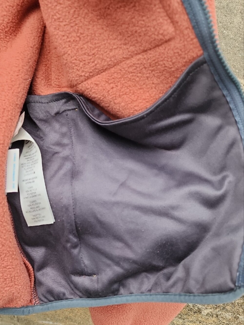 Patagonia Synchilla Colorblock Jacket Youth XL Size (14) - Picture 7 of 13